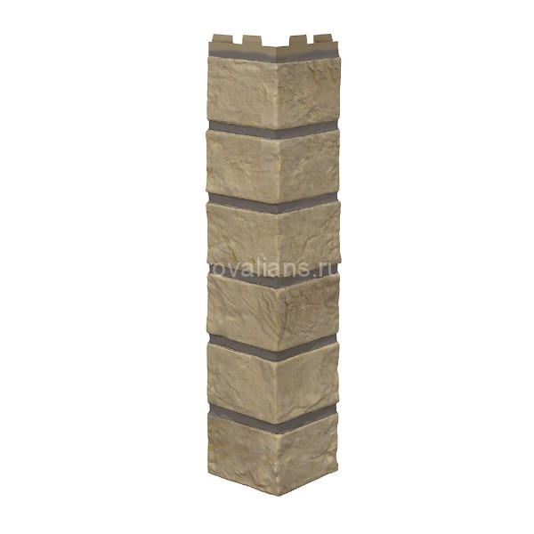 Угол наружный VOX (Вокс) Solid Brick Exeter Кирпич песочный 420мм х 121 м /1 шт/