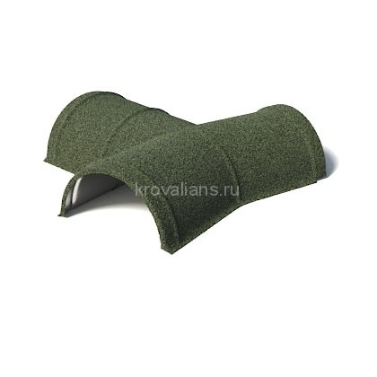 Конек Y-образный полукруглый начальный AeroDek (Аэродек) (Хвойный лес) /1 шт/