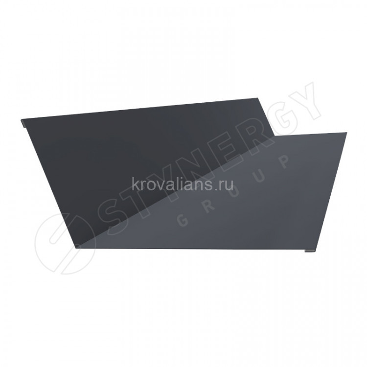 Планка Примыкания 150х250х2000 Stynergy (Стинержи) (Стальной Бархат-7024-0.5) /1 шт/ Планка Примыкания 150х250х2000 Stynergy (Стинержи) (Стальной Бархат-7024-0.5) /1 шт/