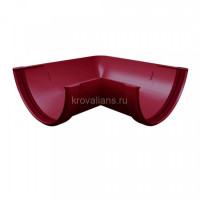 GL Дизайн 135/87 Угол желоба 90 град. 135 ПВХ Grand Line бордо (RAL 3005)