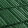 Композитная черепица Metrotile (Метротайл) MetroShake II (Зеленый) /лист/