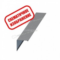 Планка угла наружного 115х115х2000 (AGNETA-20-Copper\Copper-0.5)