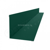 Планка для внутренних углов 110х110х2000 Stynergy (CORUNDUM50-RAL6005-0.5)