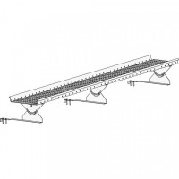 Мостик кровельный ROOFsystems PRESTIGE 360 2,5м Натур RAL 3005