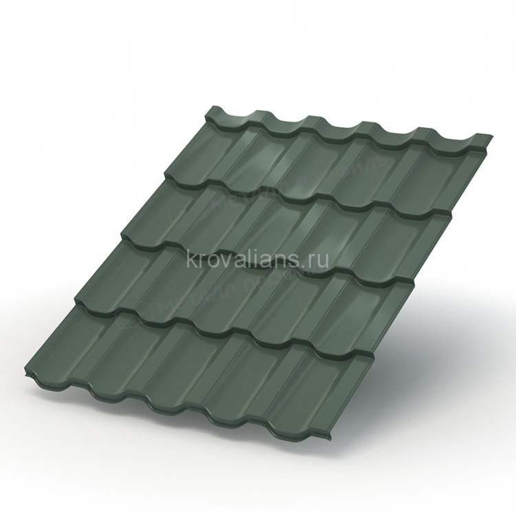 Металлочерепица МеталлПрофиль Трамонтана-X (PURETAN-20-RR11-0.5) /1 кв.м/