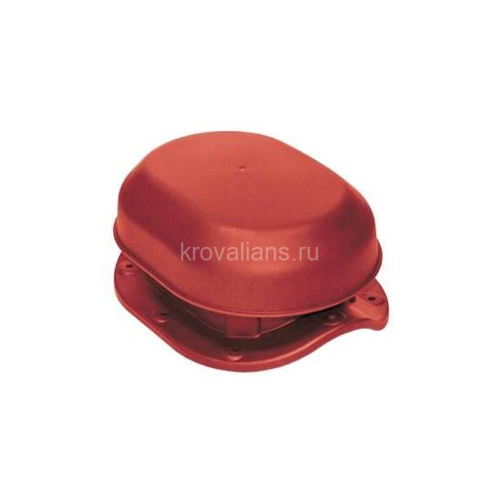 Аэратор скатный Krovent Aero-Vent WAVE для МЧ Красный