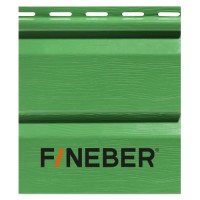 Сайдинг FineBer (Файнбер) Standart Extra Acrylic 3,66м (Зеленый) /панель/