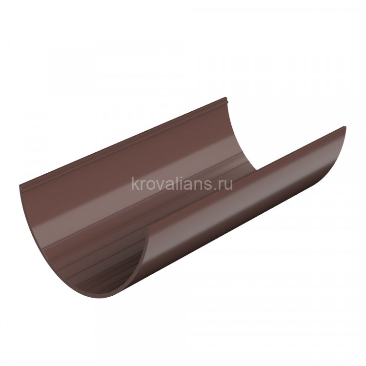 ТехноНИКОЛЬ 125/82 Желоб, коричневый (3м) глянец