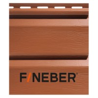 Сайдинг FineBer (Файнбер) Standart Extra Acrylic 3,66м (Светлый дуб) /панель/