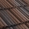 Композитная черепица Metrotile (Метротайл) MetroShake II (Кофейно-Серый) /лист/