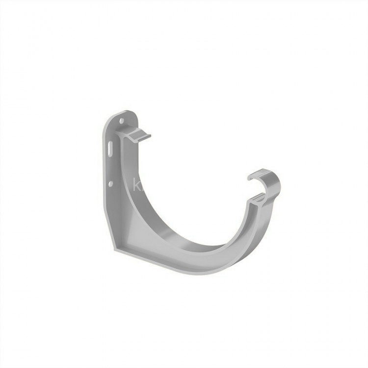 Galeco PVC 152 130/100 Кронштейн короткий Сталь Белый RAL 9010 (20шт/уп)