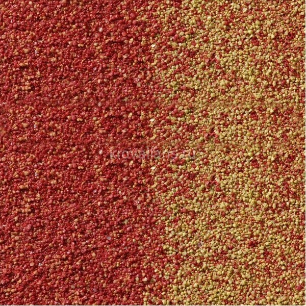 Композитная черепица Metrotile (Метротайл) MetroShake II (Красно-Желтый) /лист/
