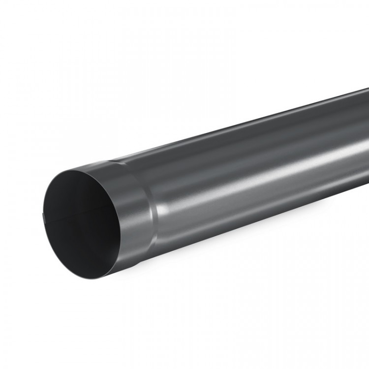 AS PUrus 125/90 Труба водосточная L=1.0 м RAL 7024 AS PUrus 125/90 Труба водосточная L=1.0 м RAL 7024