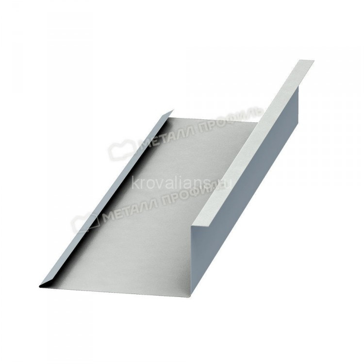 Планка примыкания нижняя 250х122х2000 (ПРМ-03-9010-0.5)