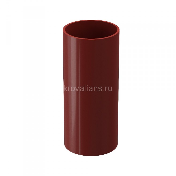 Docke STANDART Труба водосточная 2 м Красный (RAL 3005) 5 шт./уп.