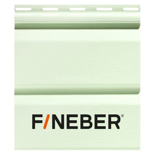 Сайдинг FineBer (Файнбер) Дачный 3,05м (Алоэ) /панель/