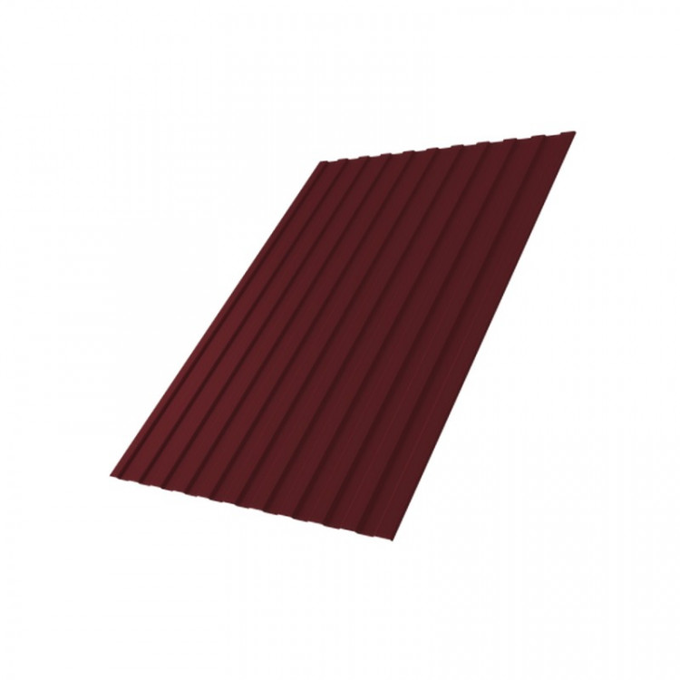 Профнастил С8В 0,4 PE RAL 3005 красное вино Профнастил С8В 0,4 PE RAL 3005 красное вино