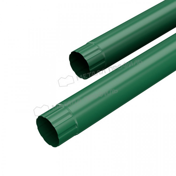 Труба соединительная МЕТАЛЛ ПРОФИЛЬ Foramina PUR 125/100 1м RAL 6005, зеленый Труба соединительная МЕТАЛЛ ПРОФИЛЬ Foramina PUR 125/100 1м RAL 6005, зеленый