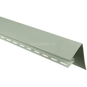 Планка околооконная Т17 Альта-Профиль Альта-сайдинг 3,00м (Серо-зеленый) /1 шт/
