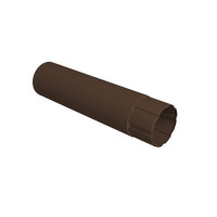 Vortex Mix 130/90 Труба круглая Ø90 3 м PE RAL 8017 шоколад