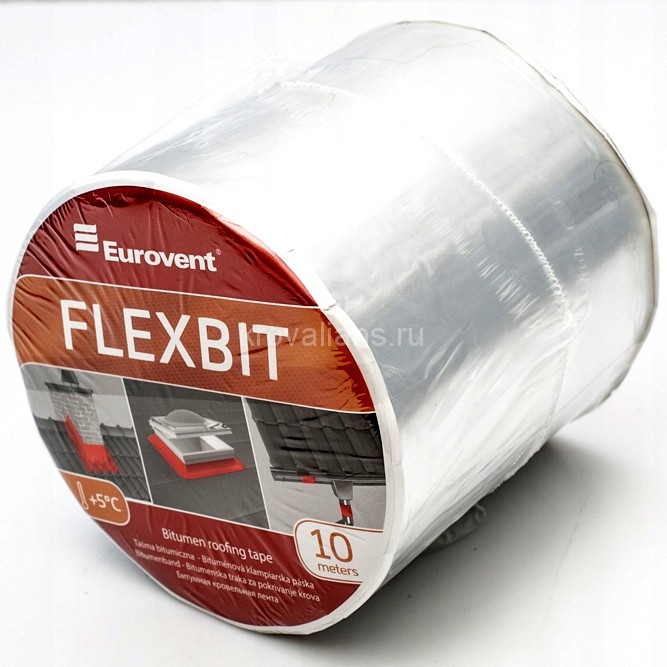 Лента для примыканий Eurovent FLEXBIT 300х10000 мм Dark red