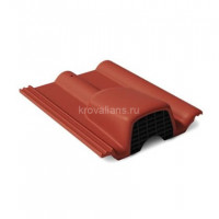 BRAAS Вентиляционная черепица Франкфурт магма (420х330 мм), 12 шт/паллет