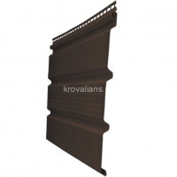 GrandLine Софит Classic частично перфорированный 3,00 х 0,303, 22шт/ уп., Коричневый