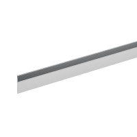 AS Финишная планка 2000мм ПЭ RAL7024 Rooftop Бархат Zn180