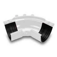GALECO STAL 152 135/90 Угол внешний регулированный 100-165 гр. Белый 9003 (2шт/уп)