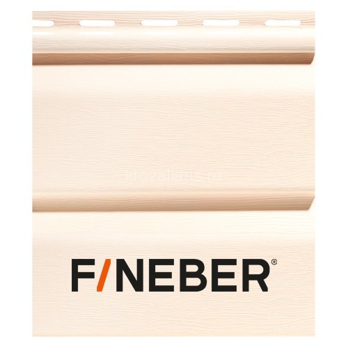 Сайдинг FineBer (Файнбер) Дачный 3,05м (Молочай) /панель/