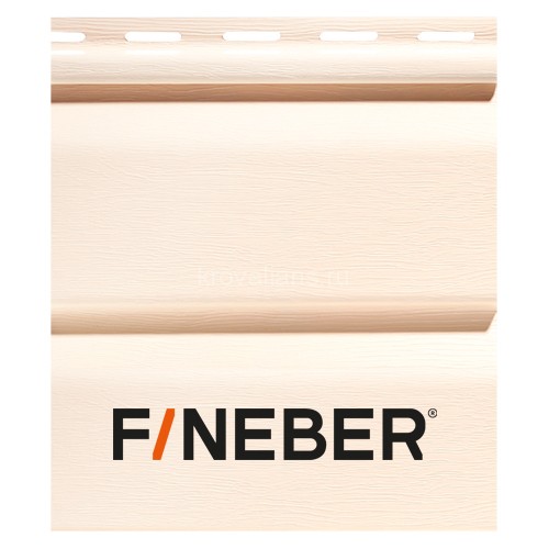 Сайдинг FineBer (Файнбер) Дачный 3,05м (Молочай) /панель/