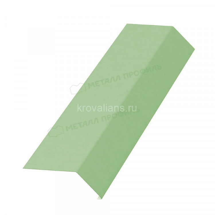 МеталлПрофиль Планка карнизная 100х69х2000 (Полиэстер-01-6019-0.45) /1 шт/