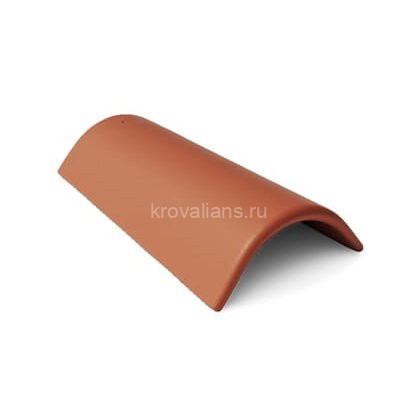 BRAAS Коньковая черепица Франк/Янт/Таунус БЕЗ ЗАЖИМА, 34 шт /пал. (ДО ОКОНЧАНИЯ СКЛАДСКИХ ОСТАТКОВ)