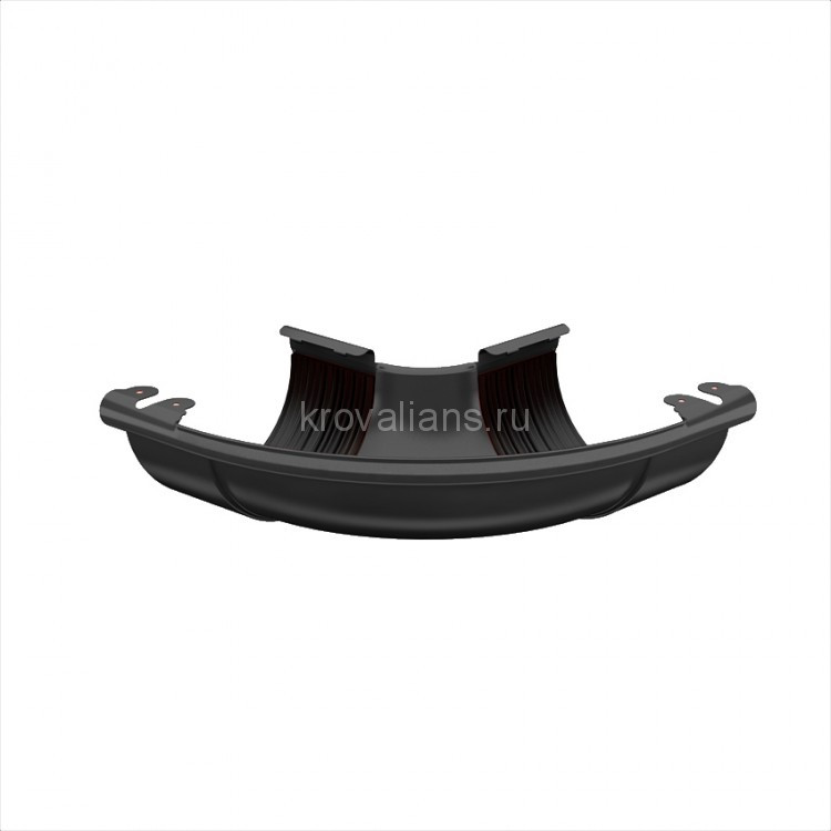GALECO STAL 152 135/90 Угол внешний регулированный 100-165 гр. Черный 9005 (2шт/уп)