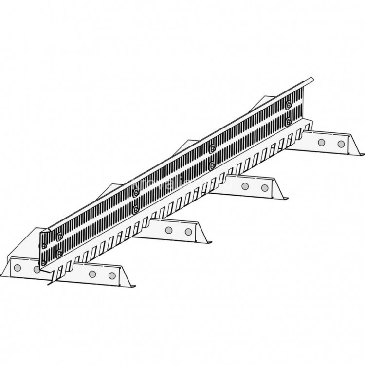 Снегозадержатель ROOFsystems PRESTIGE решетчатый, 2,5м ФАЛЬЦ RAL 6005