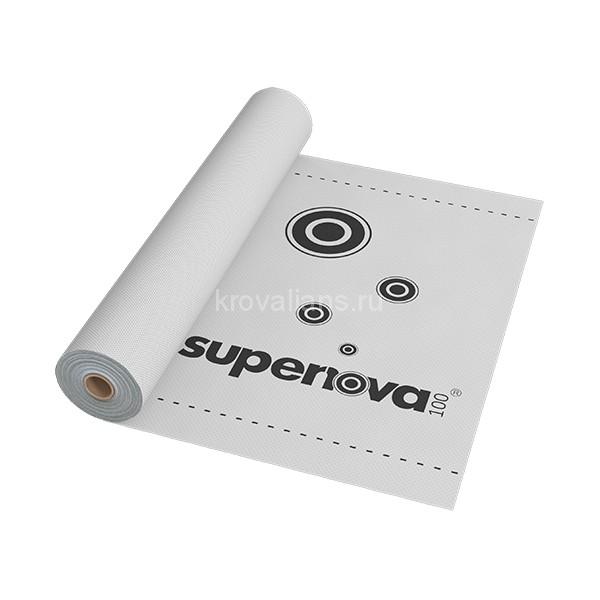 Eurovent Supernova 115 Диффузионная Мембрана 115 г/м2 75 м2 (1,5х50м)