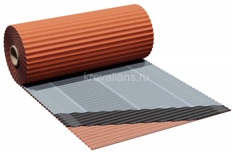 Лента для примыканий Eurovent FLEX ULTRA 300х4650 мм RAL8004