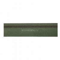 Конек/Карниз Шинглас (Shinglas) 12х0,3/20х0,25 (Малахит) /1 уп/