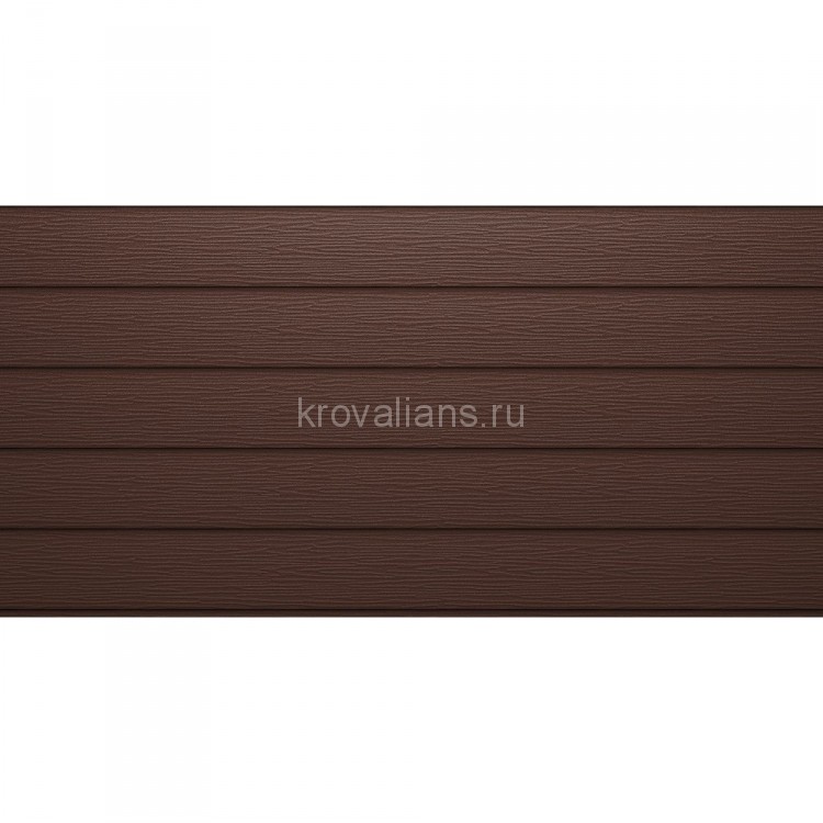 Сайдинг Aquasystem (Аквасистем) Скандинавская доска Широкая PU MATT RAL 8017 /1 шт/