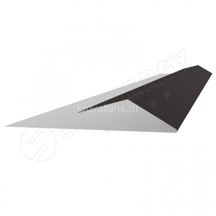 Планка финишная 46х25мм Stynergy (Стинержи) GRAPHITE45 RR32, 0,45 3м / 1шт. /