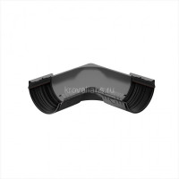 GALECO STAL 152 135/90 Угол внутренний 90 гр. Графит 7015 (4шт/уп)