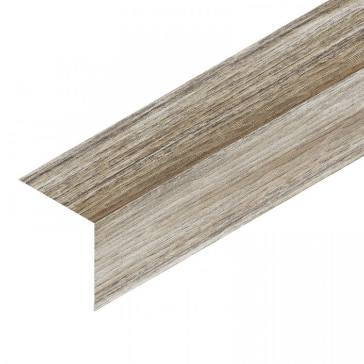 Угол сайдинга 50х50 наружный L=3м St Log Printech Сибирская пихта ФАКТУР.