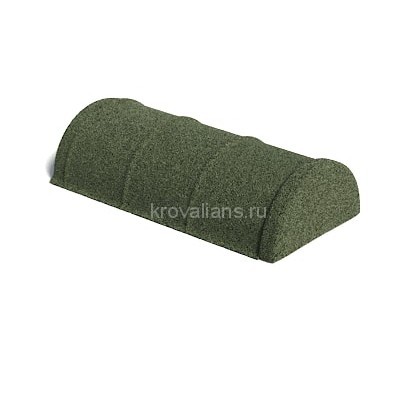 Конек конечный полукруглый AeroDek (Аэродек) (Хвойный лес) /1 шт/