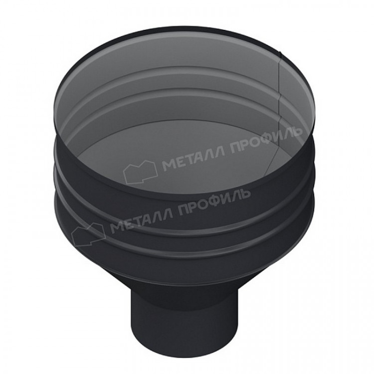 Воронка водосборная МЕТАЛЛ ПРОФИЛЬ ПРОЕКТ D350х150 Ral 7024