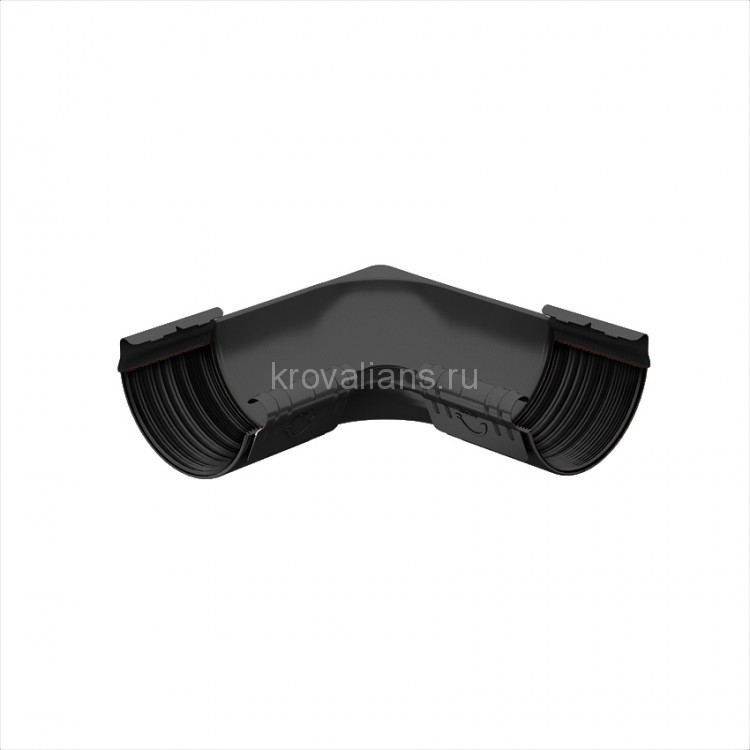 GALECO STAL 152 135/90 Угол внутренний 90 гр. Черный 9005 (4шт/уп)