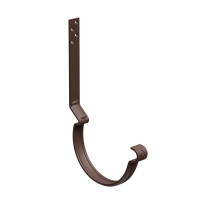 AS PUrus MATT 150/100 Крюк желоба длинный 190мм с компл. крепления, RAL 8017 24шт/уп.
