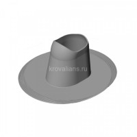 PVC-COLLAR ворот для монтажа HUOPA проходного элемента высокого серый