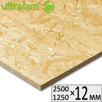 OSB-3 12х2500х1250 Талион Ultralam 56шт/пал