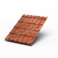 Металлочерепица МП Ламонтерра-X Cloudy (КЛМА-02-Anticato-0.5)