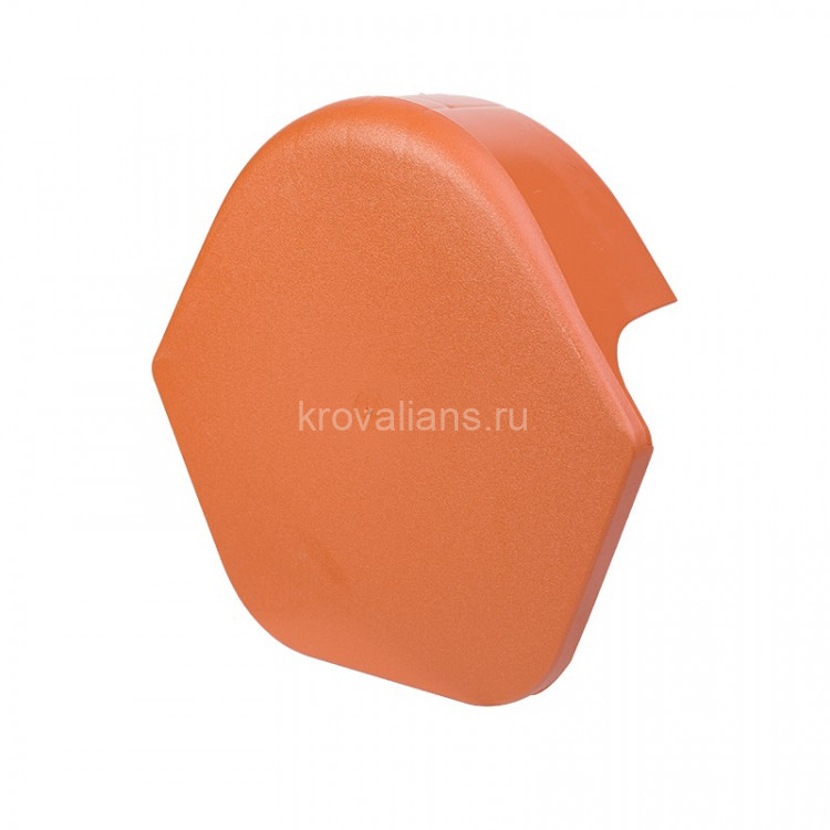 BRAAS Фирафикс (коньковый торцевой элемент) красный